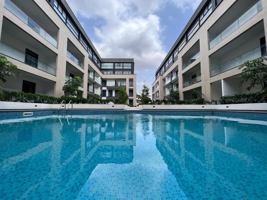 Accra Comfy Studio At Embassy Gardens Cantonments Exteriör bild